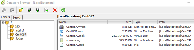 DataStore_CentOS7